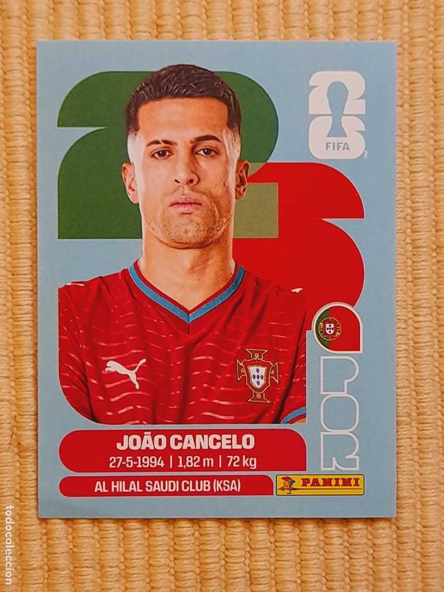 Cromos de F&uacute;tbol: CROMO POR 5 Jo&atilde;o Cancelo, PORTUGAL. FIFA WORLD CUP 2026 (MUNDIAL MEXICO EE.UU CANADA) STICKERS