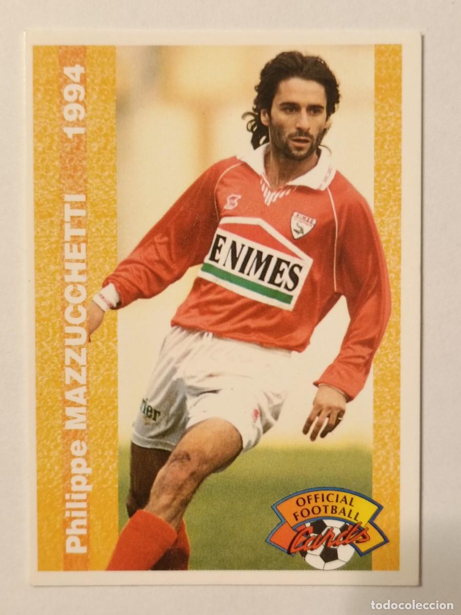Fu&szlig;ball-Sticker: #178 PHILIPPE MAZZUCCHETTI (NIMES) FOOTBALL CARD 1993/1994 PANINI