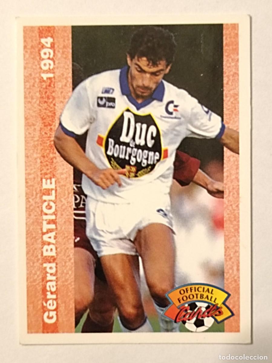 Cromos de F&uacute;tbol: #180 GERARD BATICLE (AUXERRE) FOOTBALL CARD 1993/1994 PANINI