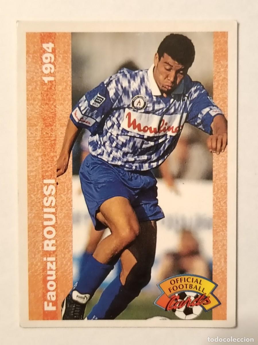 Cartes &agrave; collectionner de Football: #182 FAOUZI ROUISSI (CAEN) FOOTBALL CARD 1993/1994 PANINI