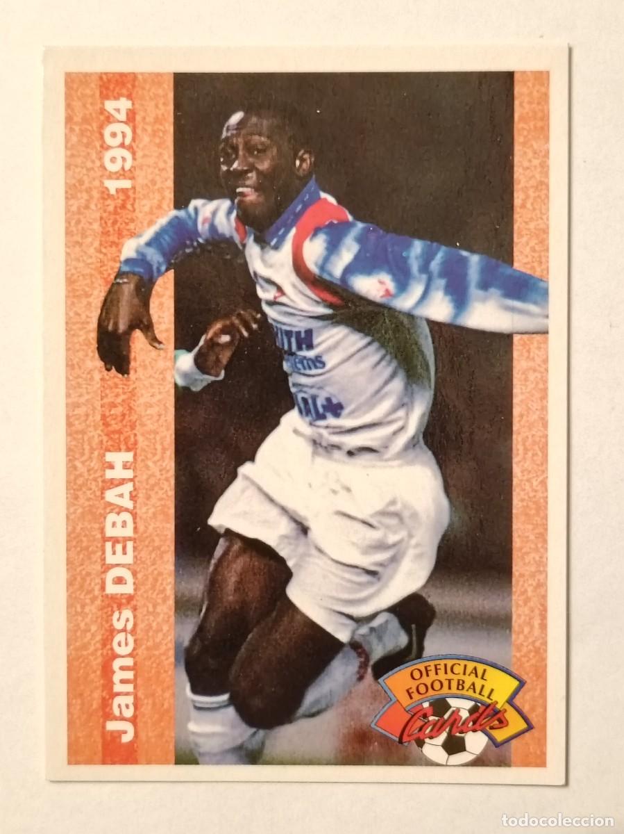 Cartes &agrave; collectionner de Football: #183 JAMES DEBAH (OLYMPIQUE LYON) FOOTBALL CARD 1993/1994 PANINI