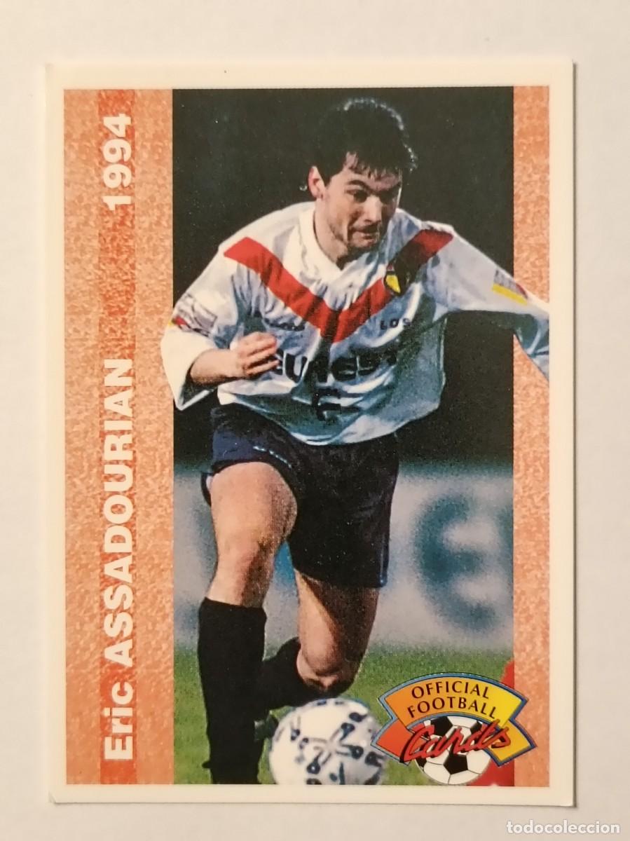 Cartes &agrave; collectionner de Football: #184 ERIC ASSADOURIAN (LILLE) FOOTBALL CARD 1993/1994 PANINI