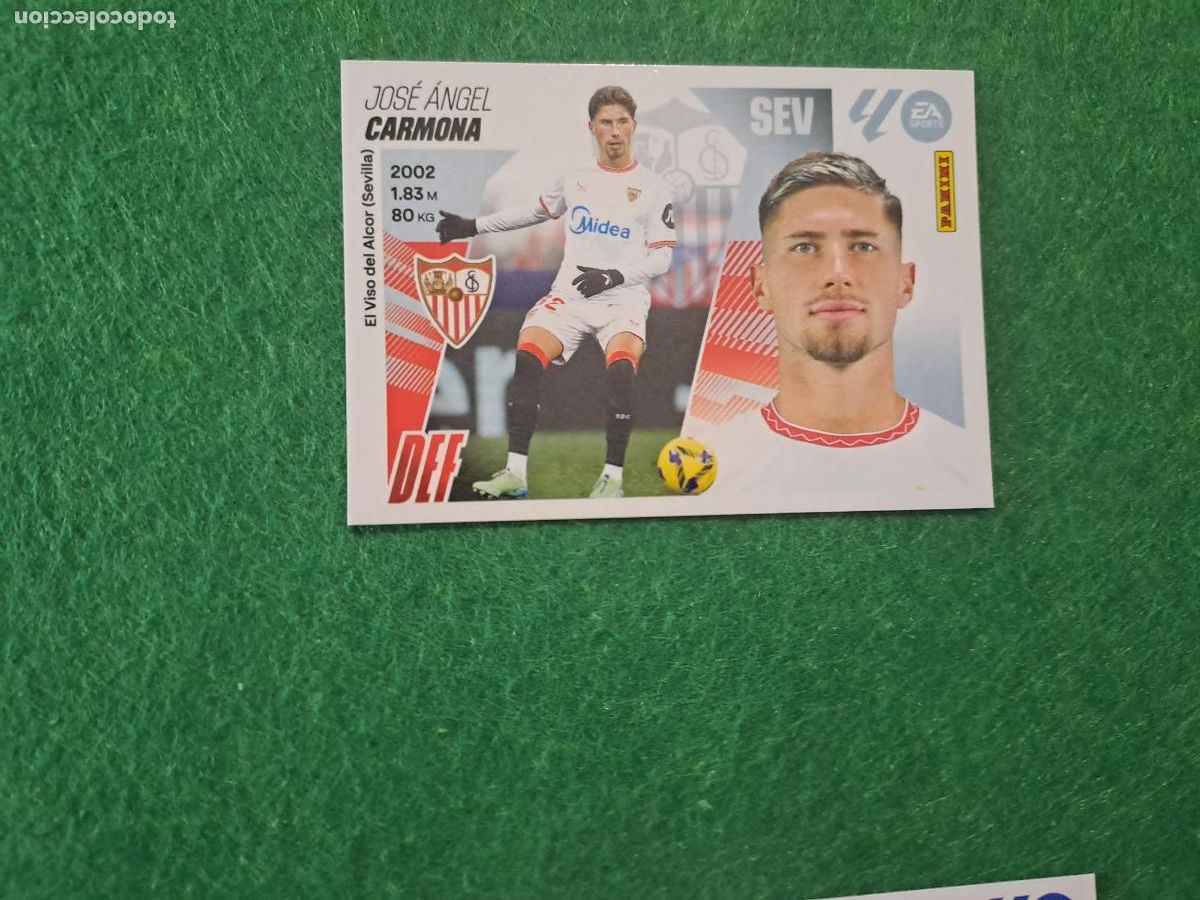 Cartes &agrave; collectionner de Football: liga este 2025 2026 25 26 nuevo n&ordm; 5 carmona sevilla fc
