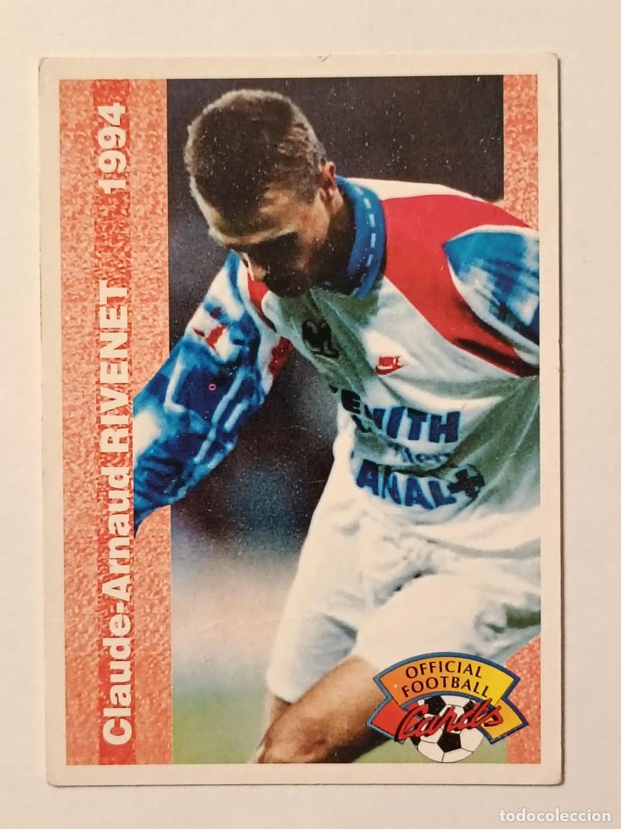 Cromos de F&uacute;tbol: #187 CLAUDE-ARNAUD RIVENET (OLYMPIQUE LYON) FOOTBALL CARD 1993/1994 PANINI