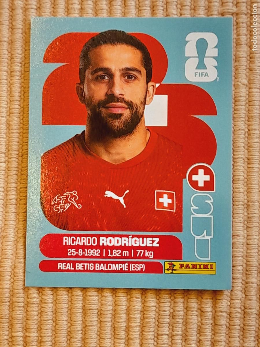 Cromos de F&uacute;tbol: CROMO SUI 5 Ricardo Rodr&iacute;guez, SUIZA. FIFA WORLD CUP 2026 (MUNDIAL MEXICO EE.UU CANADA) STICKER