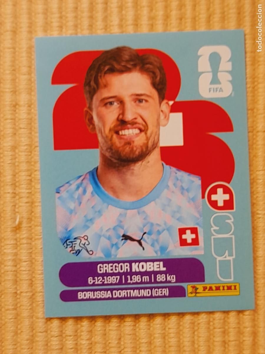 Cromos de F&uacute;tbol: CROMO SUI 2 Gregor Kobel, SUIZA. FIFA WORLD CUP 2026 (MUNDIAL MEXICO EE.UU CANADA) STICKER