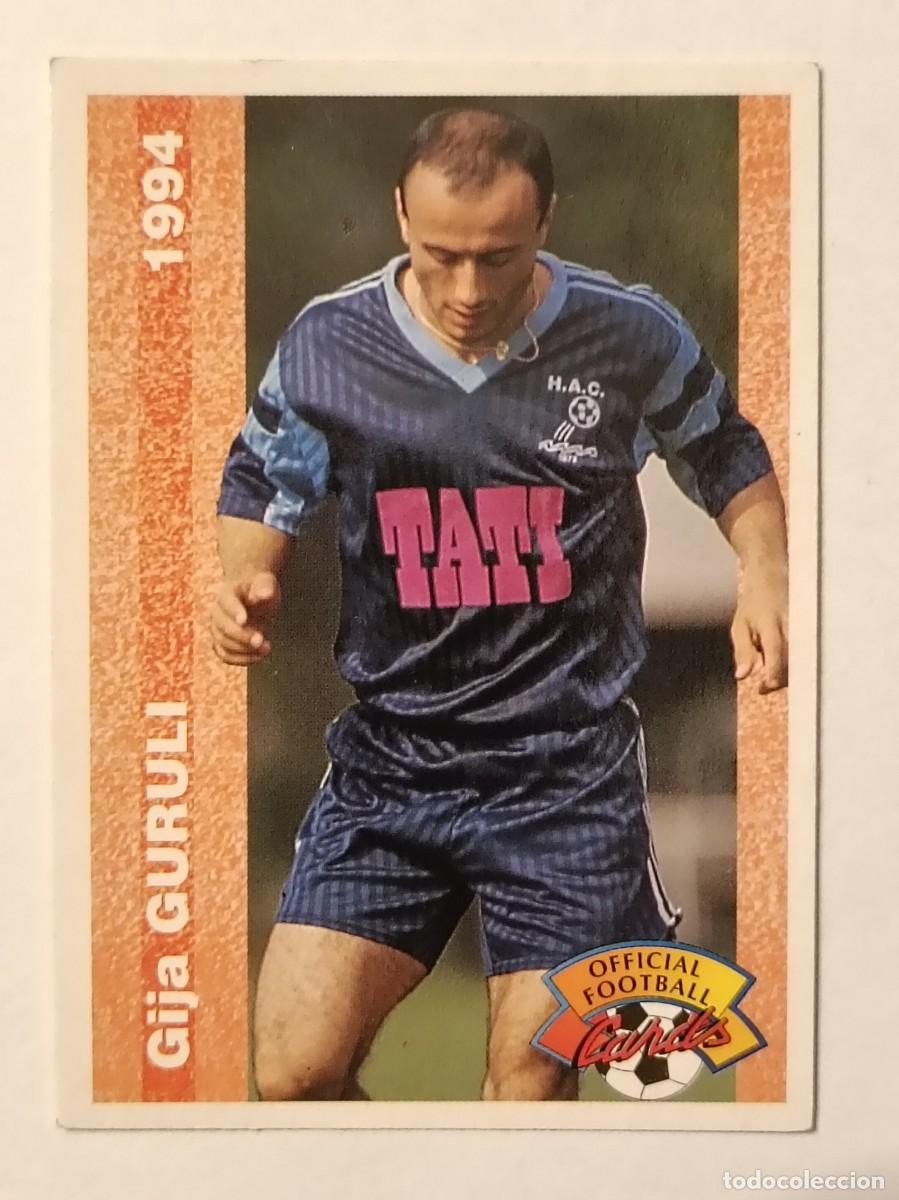 Cromos de F&uacute;tbol: #189 GIJA GURULI (LE HAVRE) FOOTBALL CARD 1993/1994 PANINI