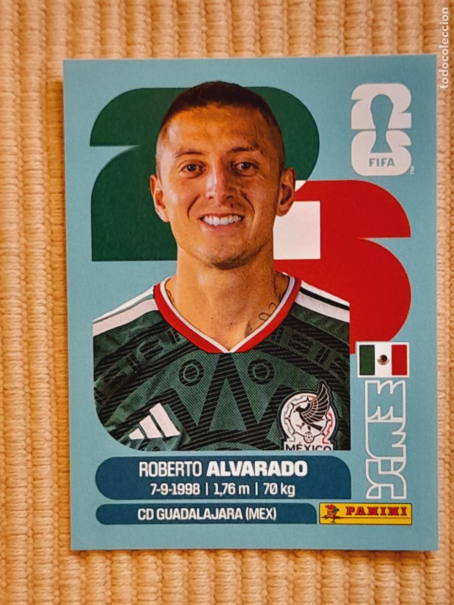 Cromos de F&uacute;tbol: CROMO MEX 19 Roberto Alvarado, MEJICO. FIFA WORLD CUP 2026 (MUNDIAL MEXICO EE.UU CANADA) STICKERS