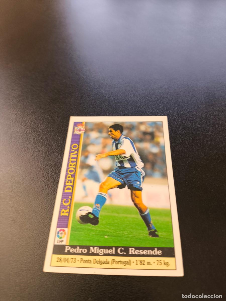 Cromos de F&uacute;tbol: 107 Pauleta DEPORTIVO DE LA CORU&Ntilde;A MUNDICROMO FICHAS LIGA 1999 2000 99 00 NO PANINI ESTE