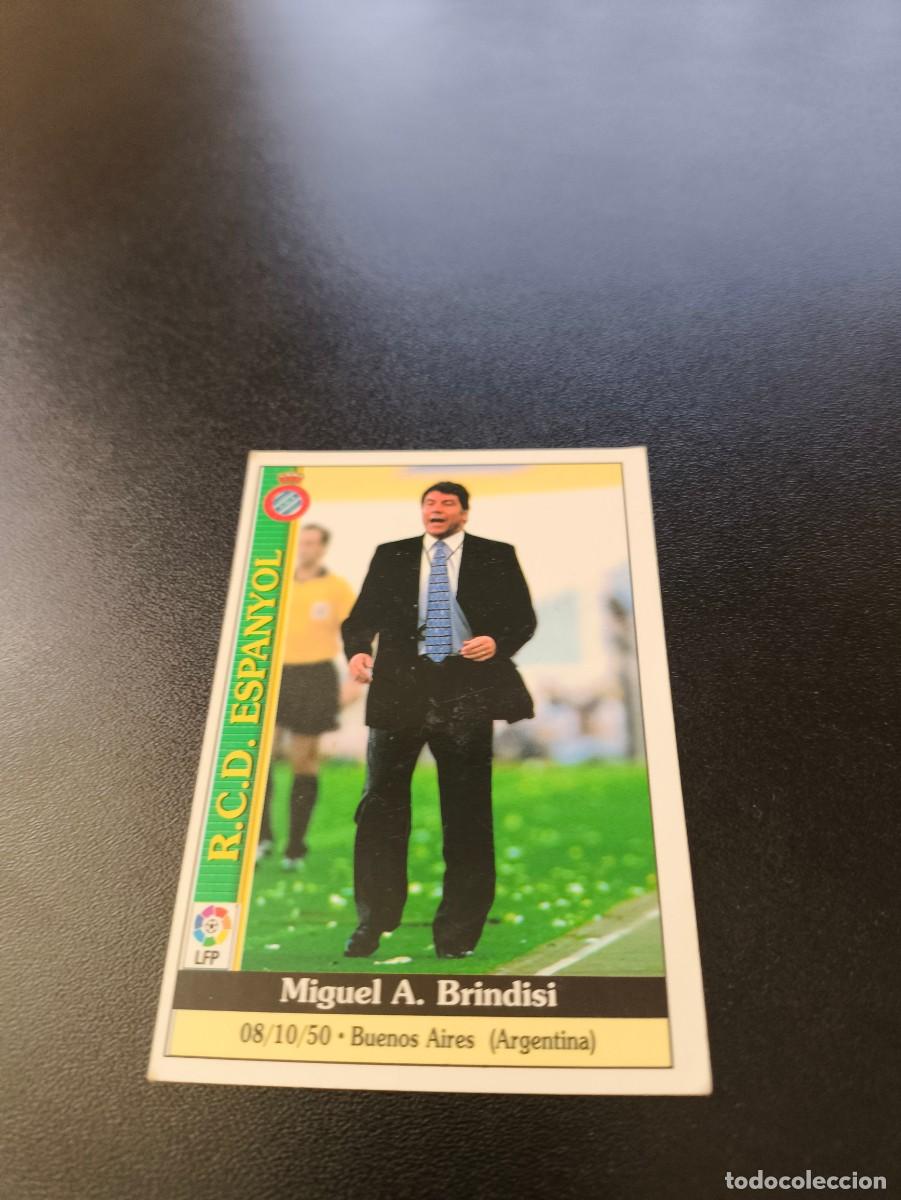 Cromos de F&uacute;tbol: 110 Brindisi ESPANYOL MUNDICROMO FICHAS LIGA 1999 2000 99 00 NO PANINI ESTE