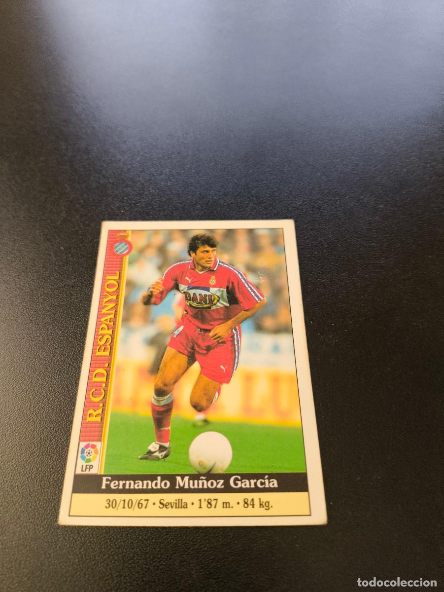 Cromos de F&uacute;tbol: 114 Nando ESPANYOL MUNDICROMO FICHAS LIGA 1999 2000 99 00 NO PANINI ESTE