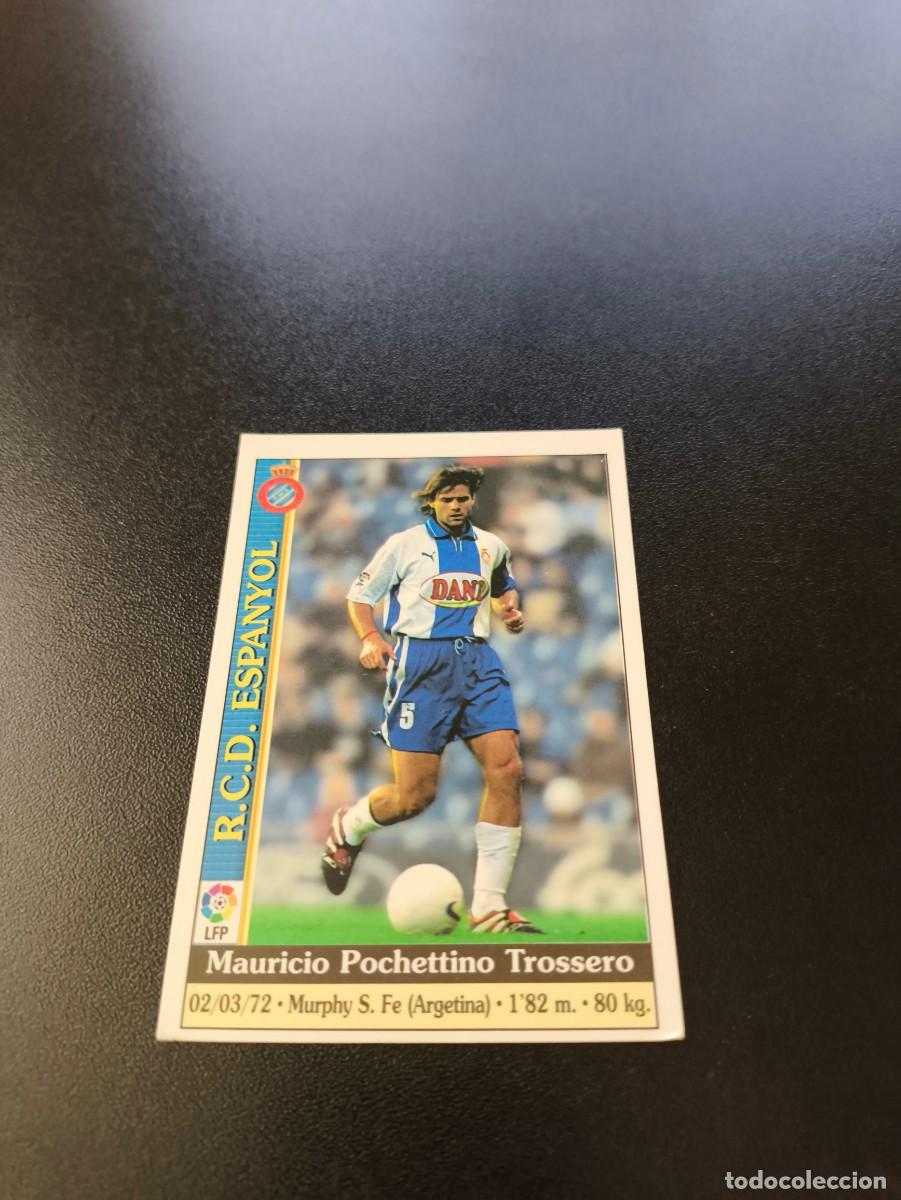 Football Stickers: 115 Pochettino CORREGIDO ESPANYOL MUNDICROMO FICHAS LIGA 1999 2000 99 00 NO PANINI ESTE