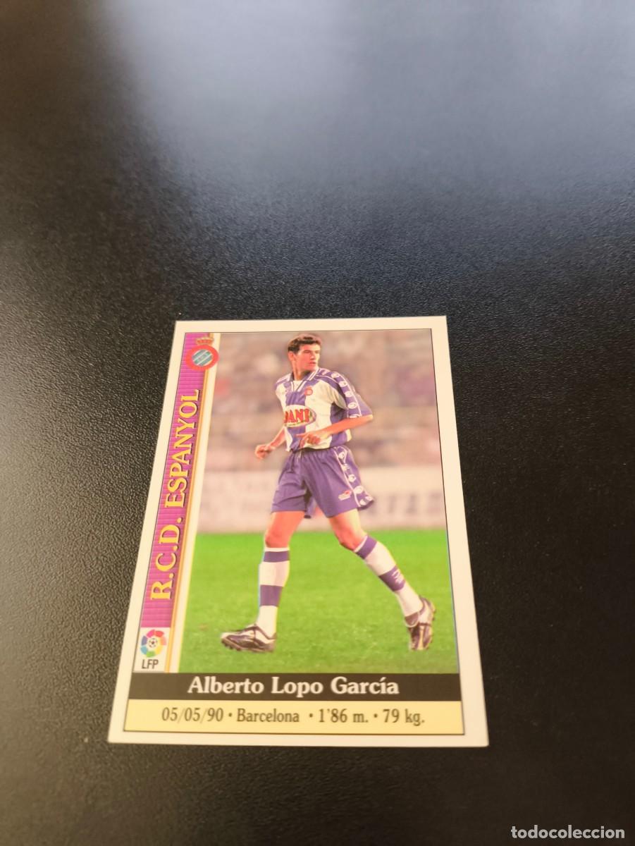 Football Stickers: 116 Lopo ALTA ESPANYOL MUNDICROMO FICHAS LIGA 1999 2000 99 00 NO PANINI ESTE