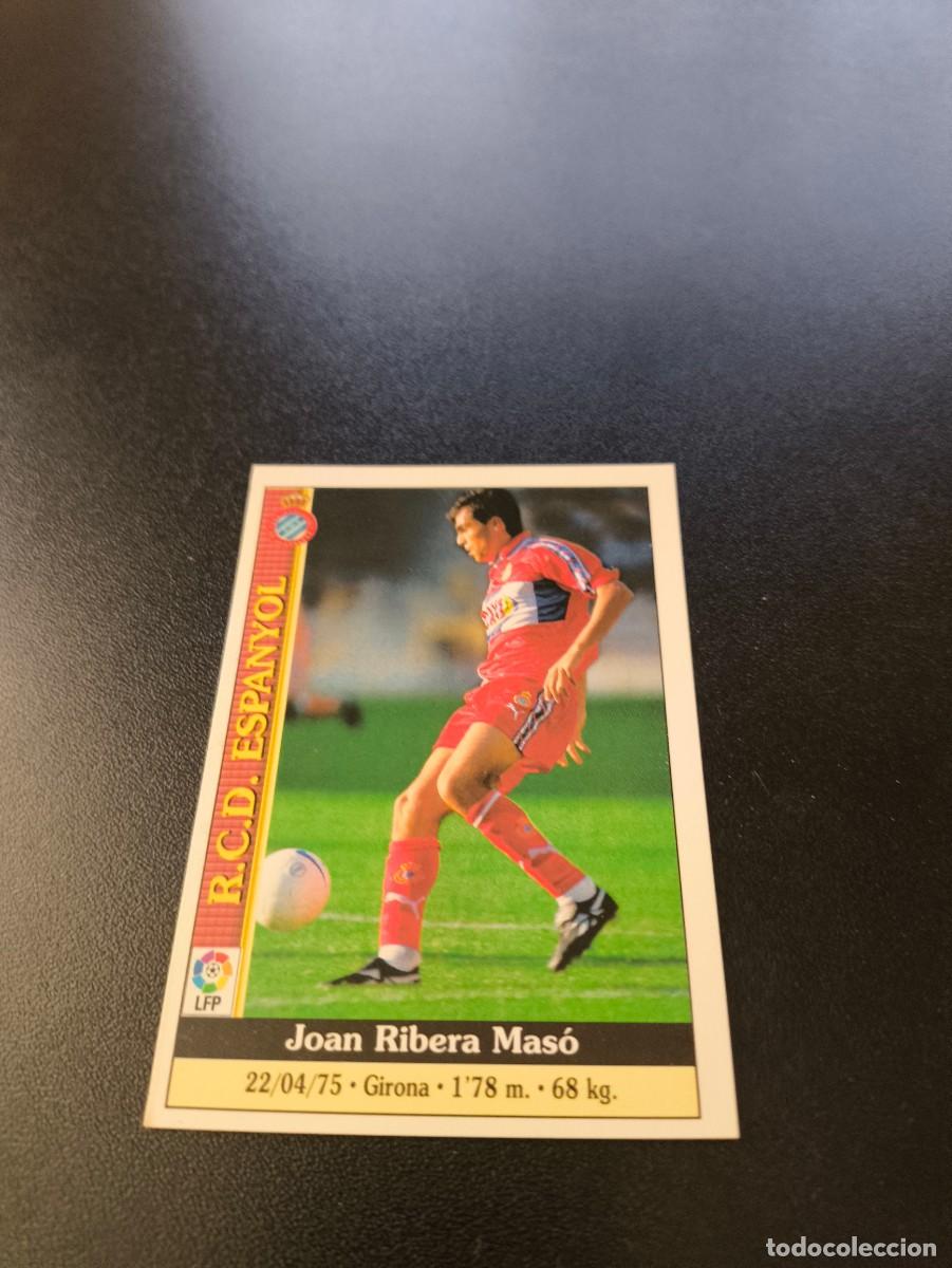 Cromos de F&uacute;tbol: 122 Nan Ribera BAJA ESPANYOL MUNDICROMO FICHAS LIGA 1999 2000 99 00 NO PANINI ESTE