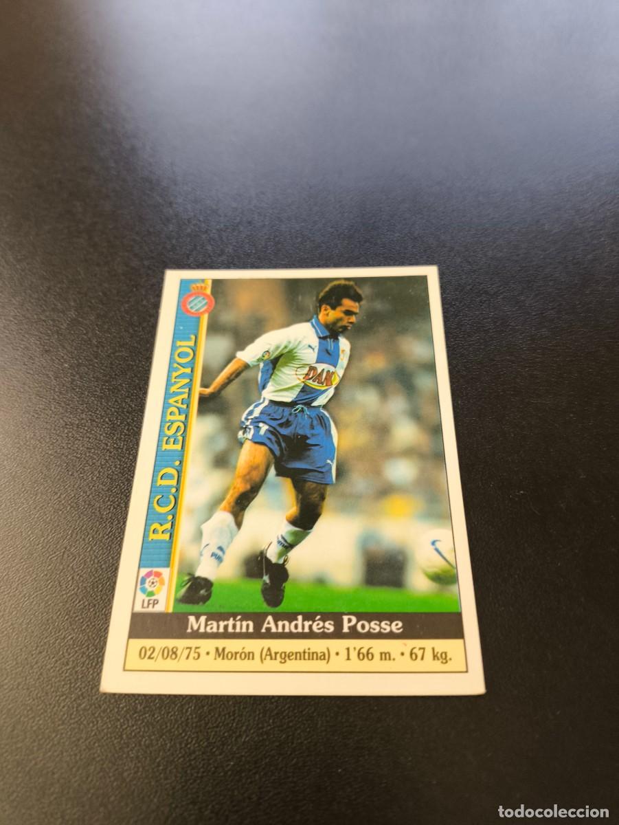 Cromos de F&uacute;tbol: 123 Martin Posse ESPANYOL MUNDICROMO FICHAS LIGA 1999 2000 99 00 NO PANINI ESTE