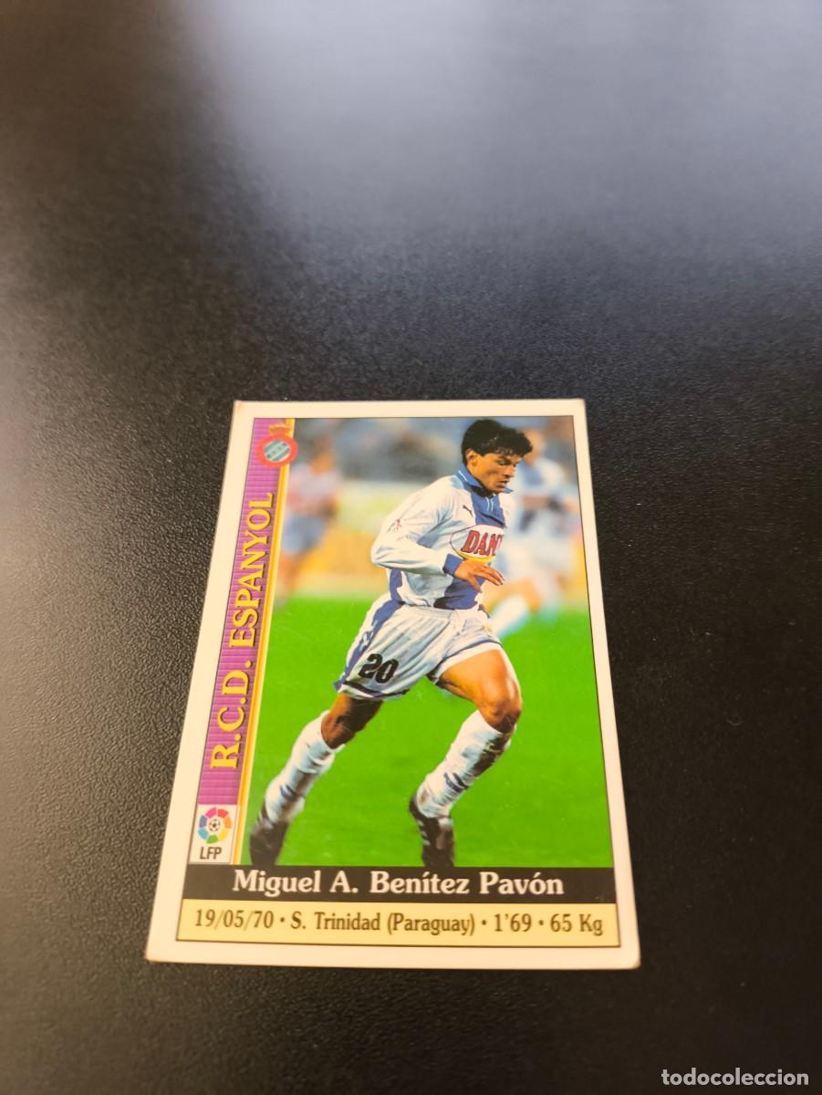 Cromos de F&uacute;tbol: 124 Benitez ESPANYOL MUNDICROMO FICHAS LIGA 1999 2000 99 00 NO PANINI ESTE