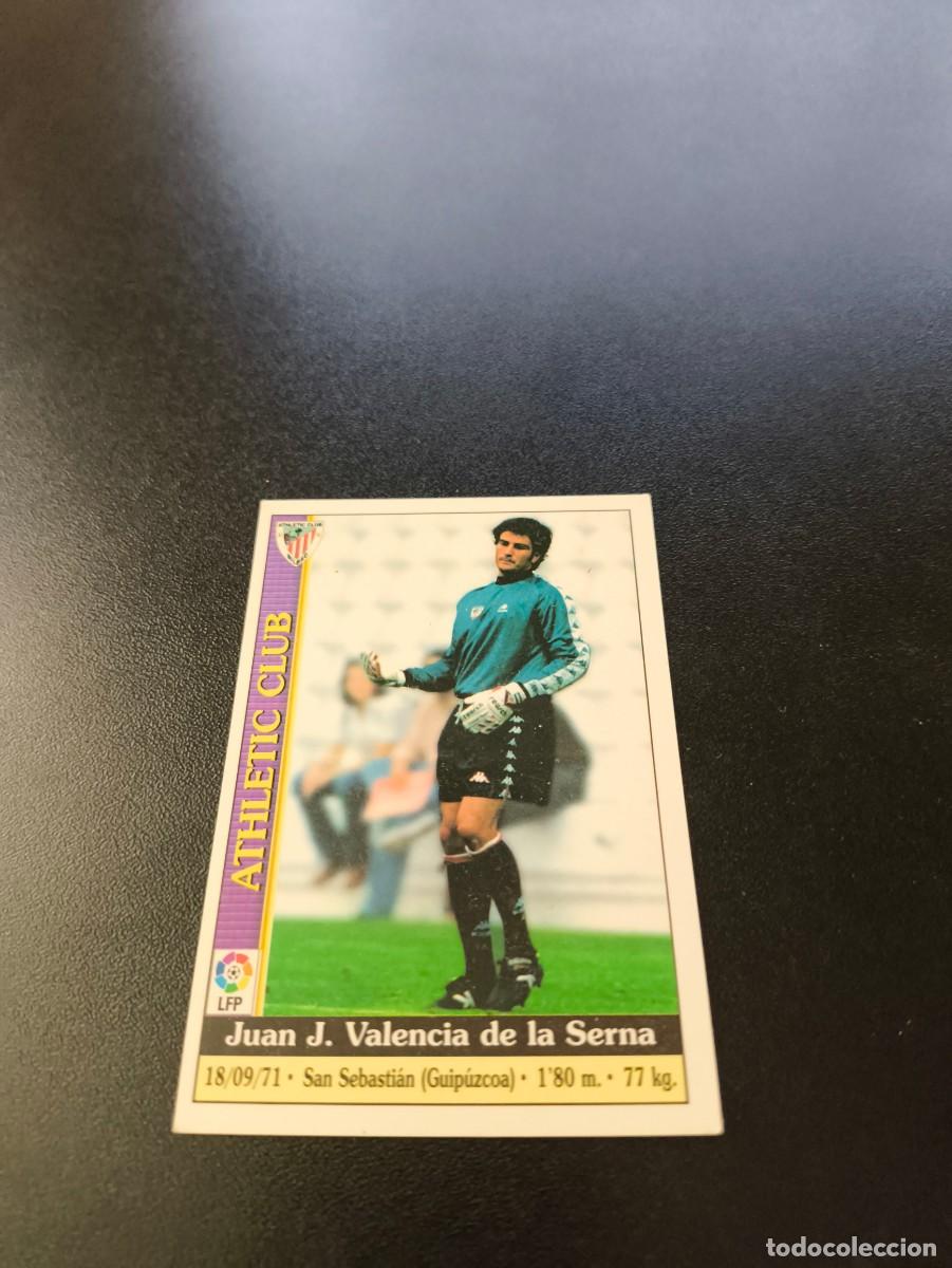 Cromos de F&uacute;tbol: 130 Valencia BAJA ATHLETIC DE BILBAO MUNDICROMO FICHAS LIGA 1999 2000 99 00 NO PANINI ESTE