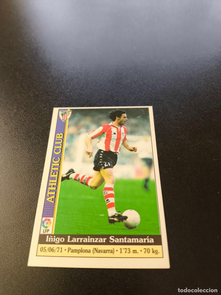 Cromos de F&uacute;tbol: 131 Larrainzar ATHLETIC DE BILBAO MUNDICROMO FICHAS LIGA 1999 2000 99 00 NO PANINI ESTE