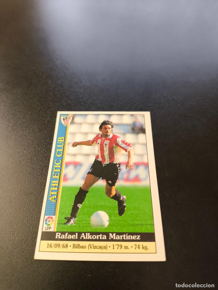 Cromos de F&uacute;tbol: 133 Alkorta ATHLETIC DE BILBAO MUNDICROMO FICHAS LIGA 1999 2000 99 00 NO PANINI ESTE