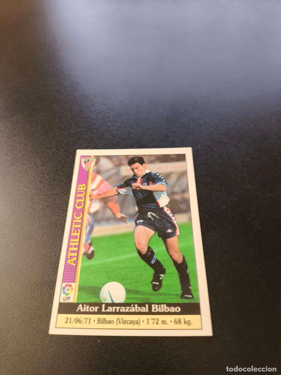 Cromos de F&uacute;tbol: 135 Larrazabal ATHLETIC DE BILBAO MUNDICROMO FICHAS LIGA 1999 2000 99 00 NO PANINI ESTE