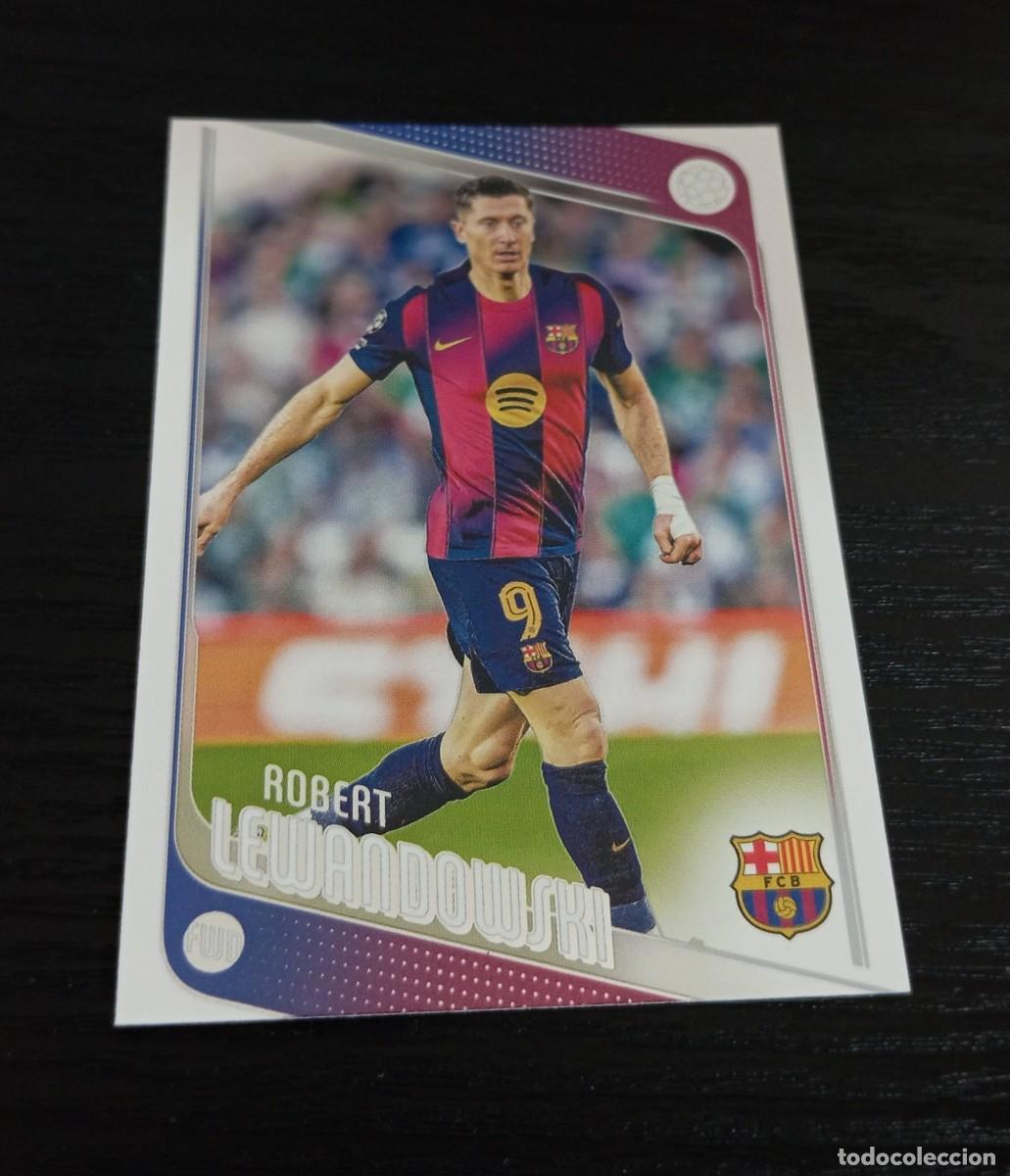 Cromos de F&uacute;tbol: -TOPPS UEFA C. Competitions Flagship 25-26 : 54 LEWANDOWSKI ( BARCELONA )