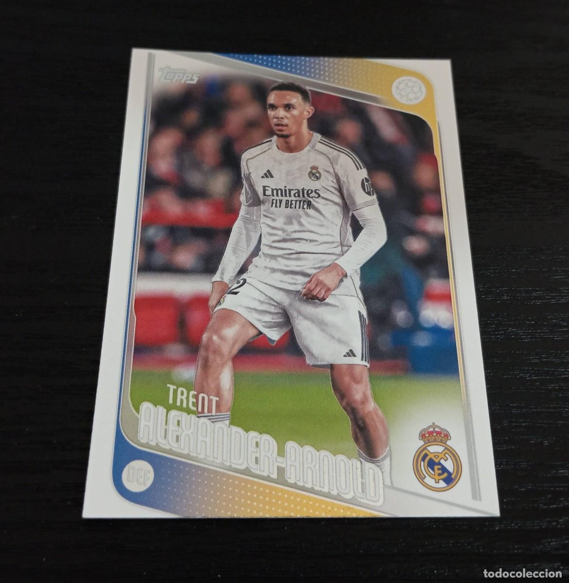 Cromos de F&uacute;tbol: -TOPPS UEFA C. Competitions Flagship 25-26 : 141 TRENT ALEXANDER ARNOLD ( REAL MADRID )