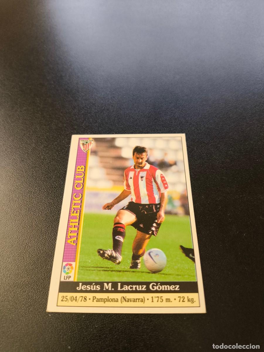 Cromos de F&uacute;tbol: 138 Lacruz ATHLETIC DE BILBAO MUNDICROMO FICHAS LIGA 1999 2000 99 00 NO PANINI ESTE
