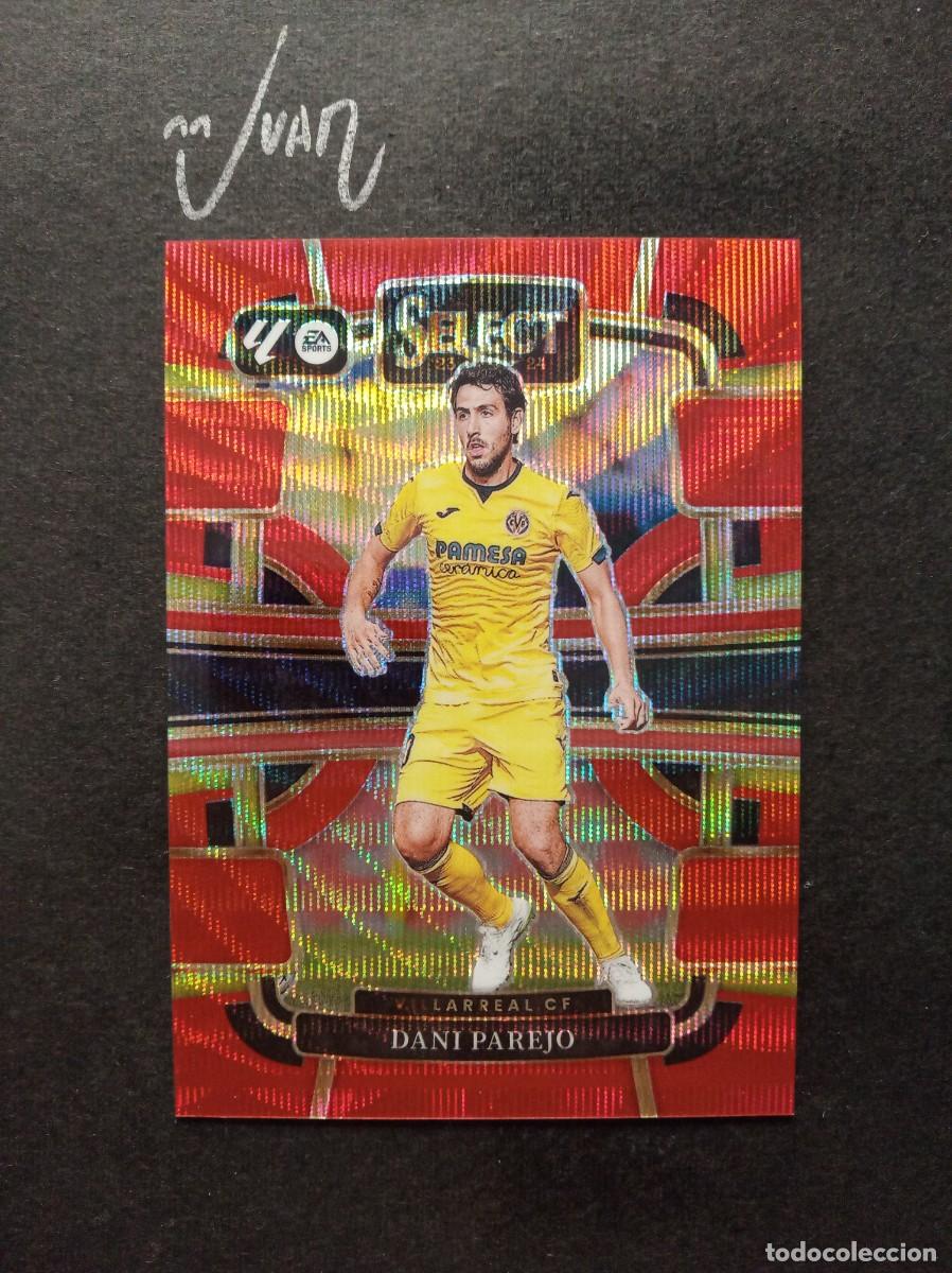 Cromos de F&uacute;tbol: NUMERADA A #/65 PARALELA RED WAVE PAREJO VILLARREAL ⚽ PANINI &reg; SELECT LIGA 2023 2024 23 24 NUEVO