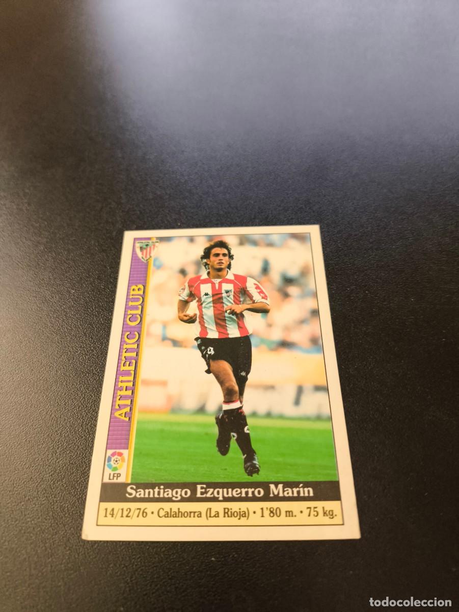 Cromos de F&uacute;tbol: 142 Ezquerro ATHLETIC DE BILBAO MUNDICROMO FICHAS LIGA 1999 2000 99 00 NO PANINI ESTE
