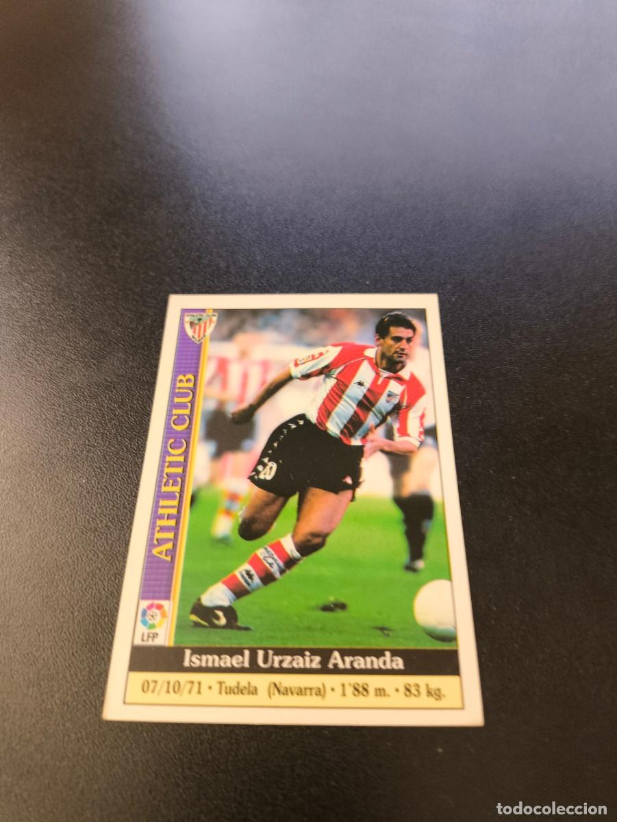 Cromos de F&uacute;tbol: 143 Urzaiz ERROR ATHLETIC DE BILBAO MUNDICROMO FICHAS LIGA 1999 2000 99 00 NO PANINI ESTE