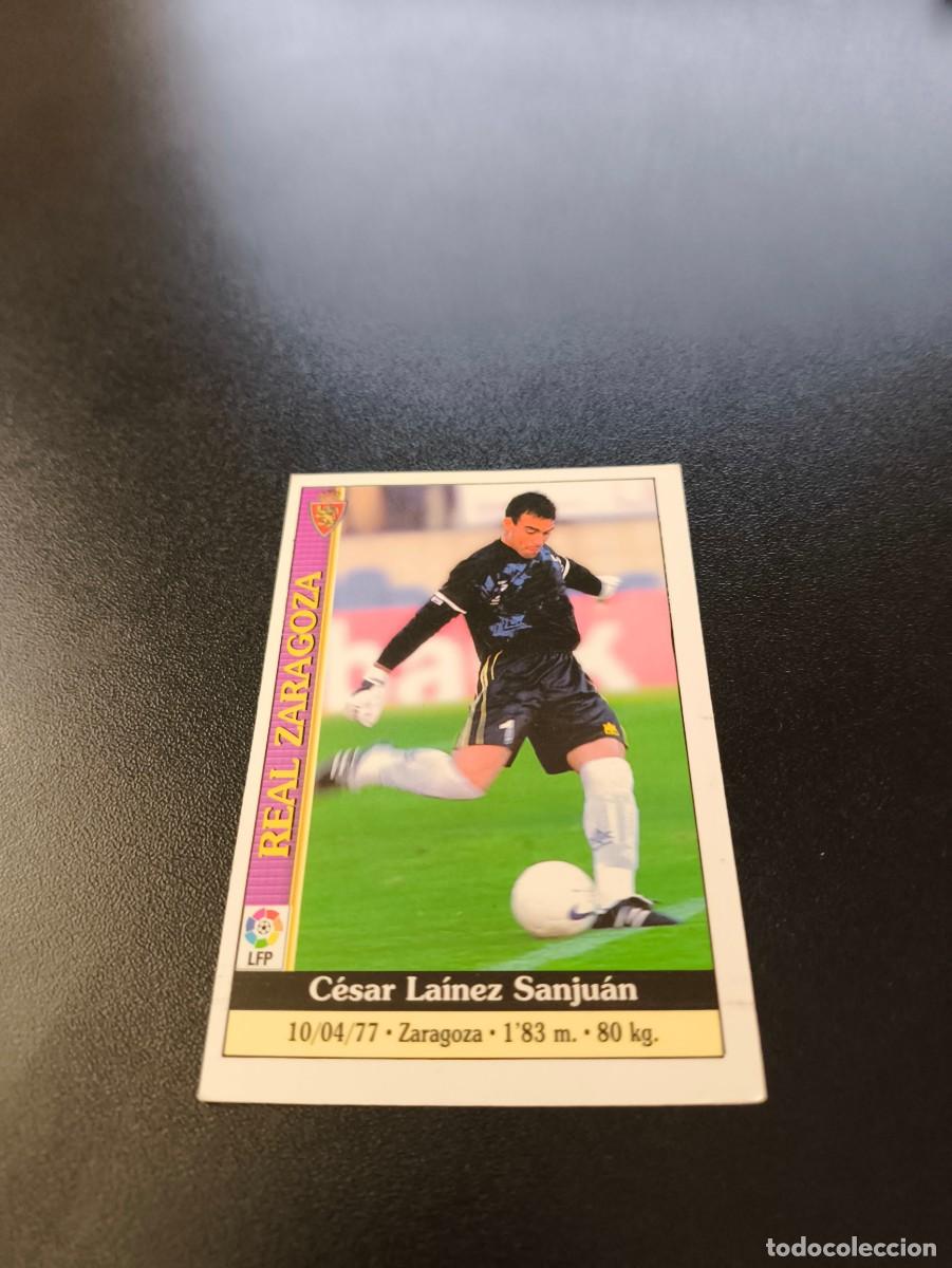 Cromos de F&uacute;tbol: 148 Lainez REAL ZARAGOZA MUNDICROMO FICHAS LIGA 1999 2000 99 00 NO PANINI ESTE