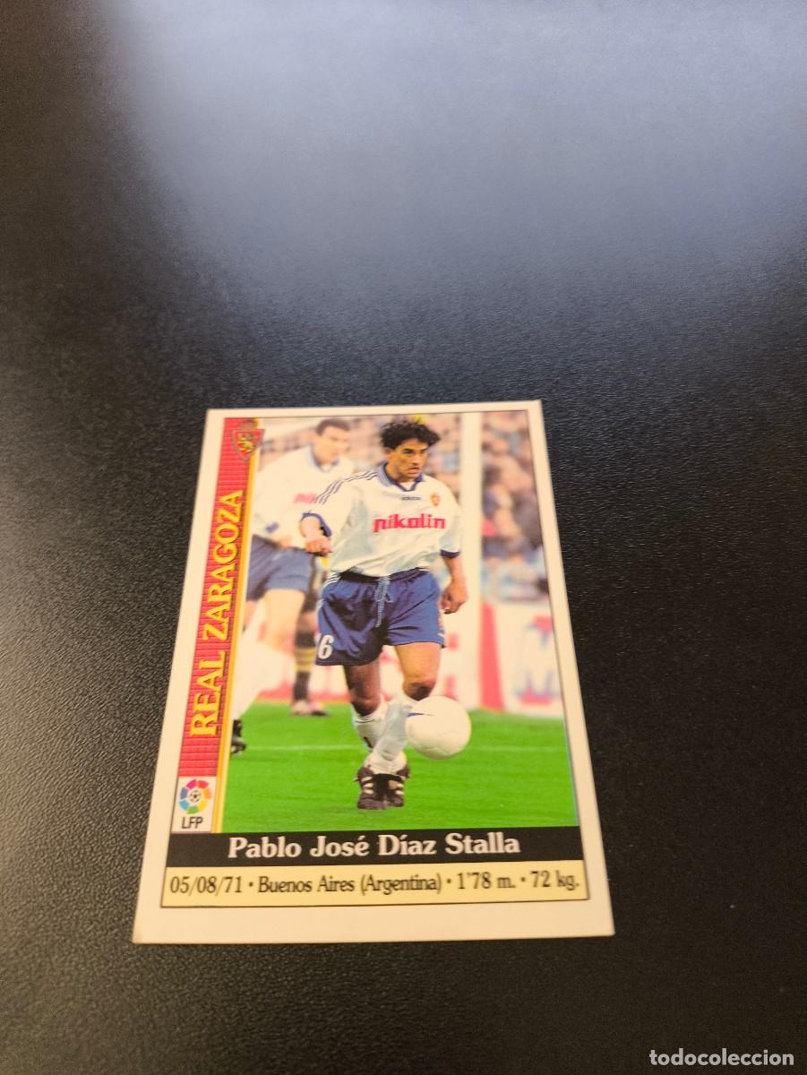 Cromos de F&uacute;tbol: 150 Pablo REAL ZARAGOZA MUNDICROMO FICHAS LIGA 1999 2000 99 00 NO PANINI ESTE