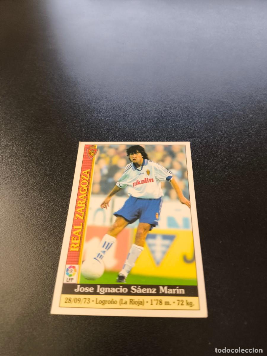 Cromos de F&uacute;tbol: 154 Jose Ignacio ERROR REAL ZARAGOZA MUNDICROMO FICHAS LIGA 1999 2000 99 00 NO PANINI ESTE