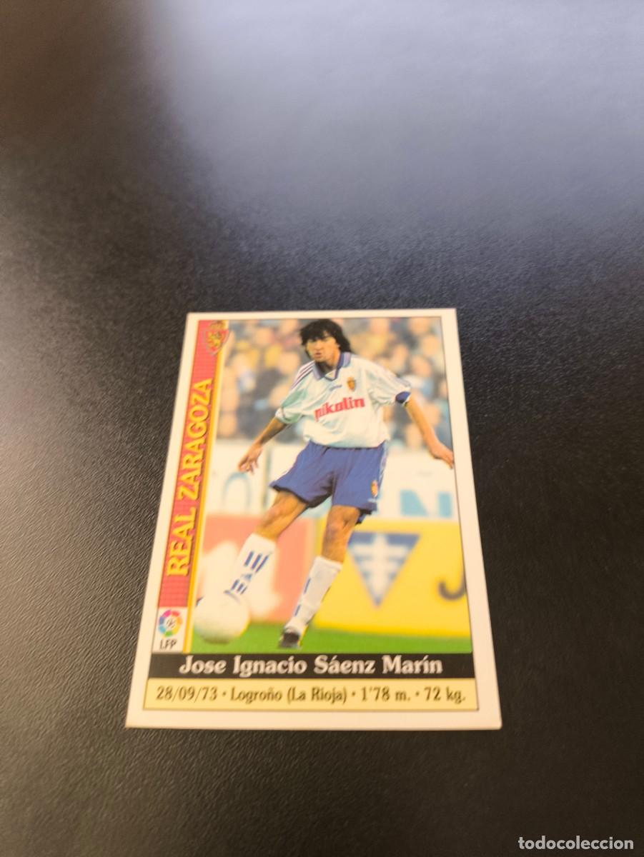 Cromos de F&uacute;tbol: 154 Jose Ignacio CORREGIDO REAL ZARAGOZA MUNDICROMO FICHAS LIGA 1999 2000 99 00 NO PANINI ESTE