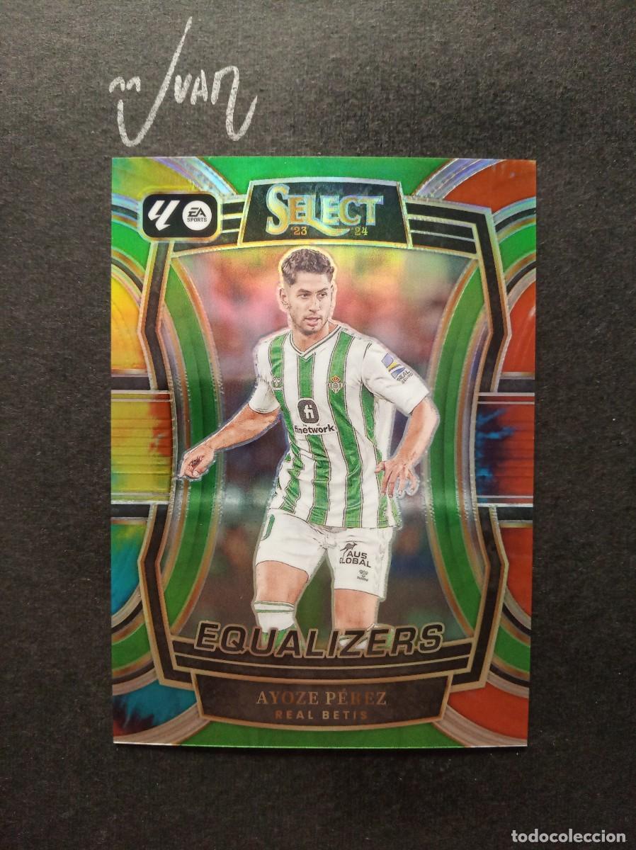Cromos de F&uacute;tbol: NUMERADA A #/49 EQUALIZERS PARALELA TIE-DYE AYOZE BETIS ⚽ PANINI &reg; SELECT LIGA 2023 2024 23 24 NUEVO