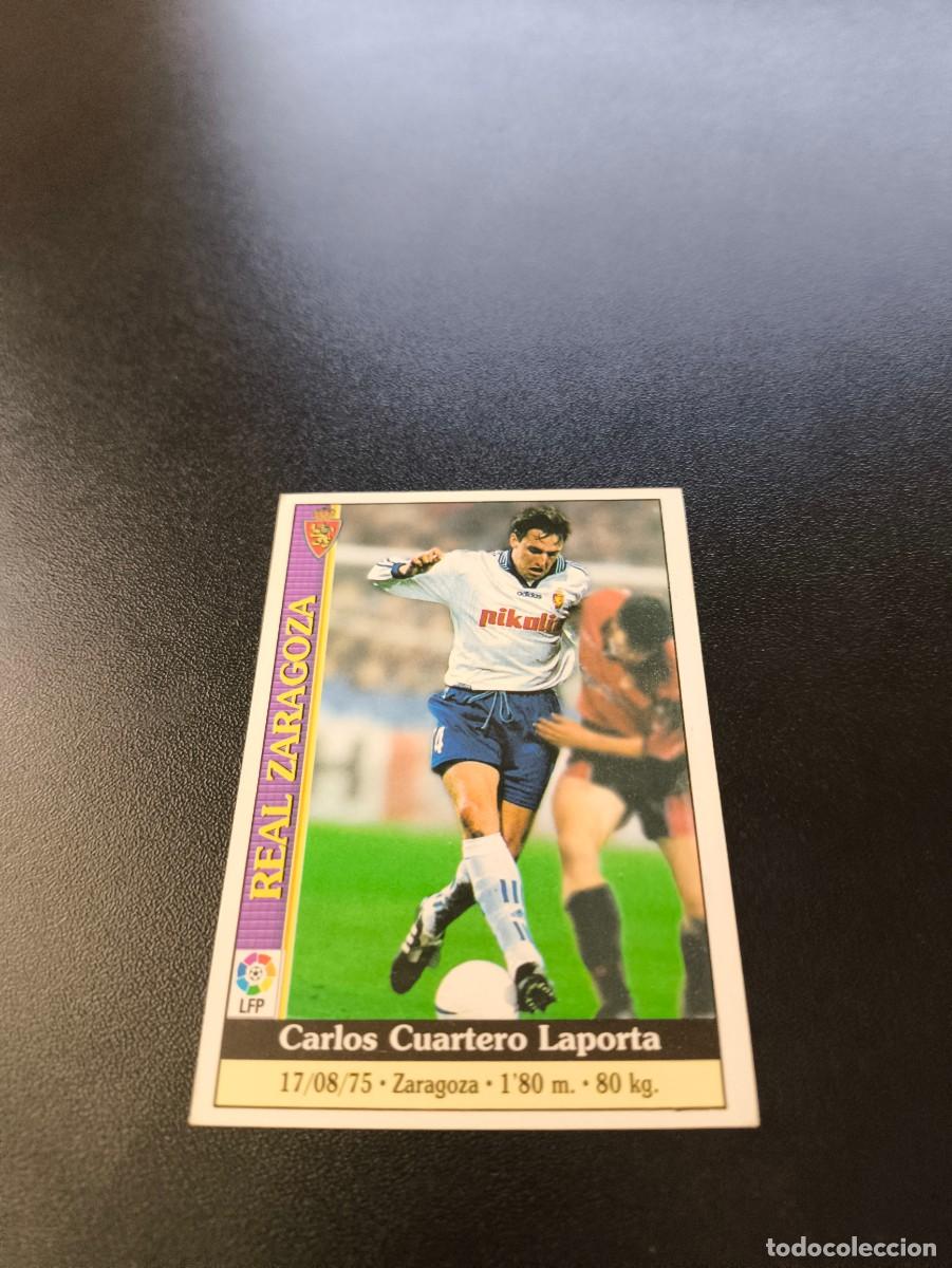 Cromos de F&uacute;tbol: 157 Cuartero REAL ZARAGOZA MUNDICROMO FICHAS LIGA 1999 2000 99 00 NO PANINI ESTE
