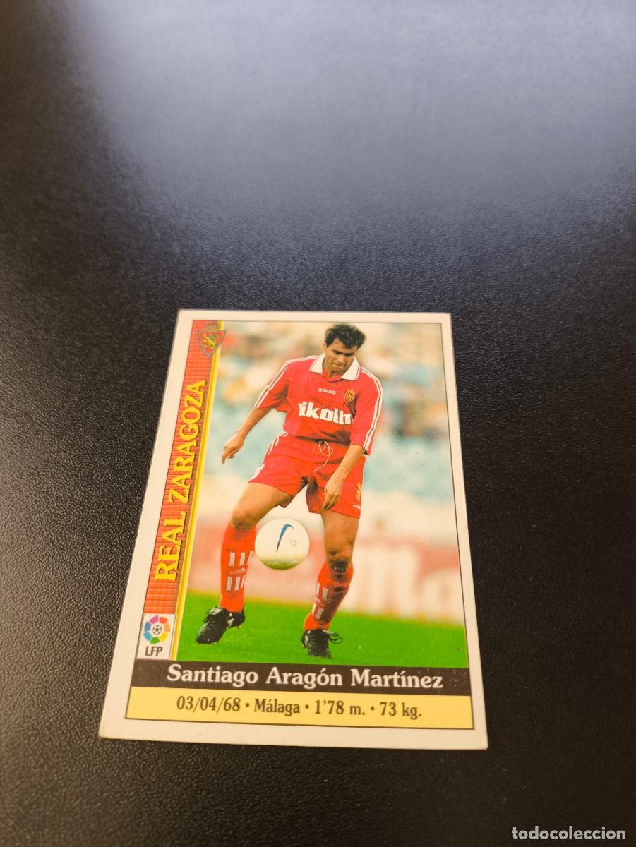 Cromos de F&uacute;tbol: 158 Arag&oacute;n REAL ZARAGOZA MUNDICROMO FICHAS LIGA 1999 2000 99 00 NO PANINI ESTE