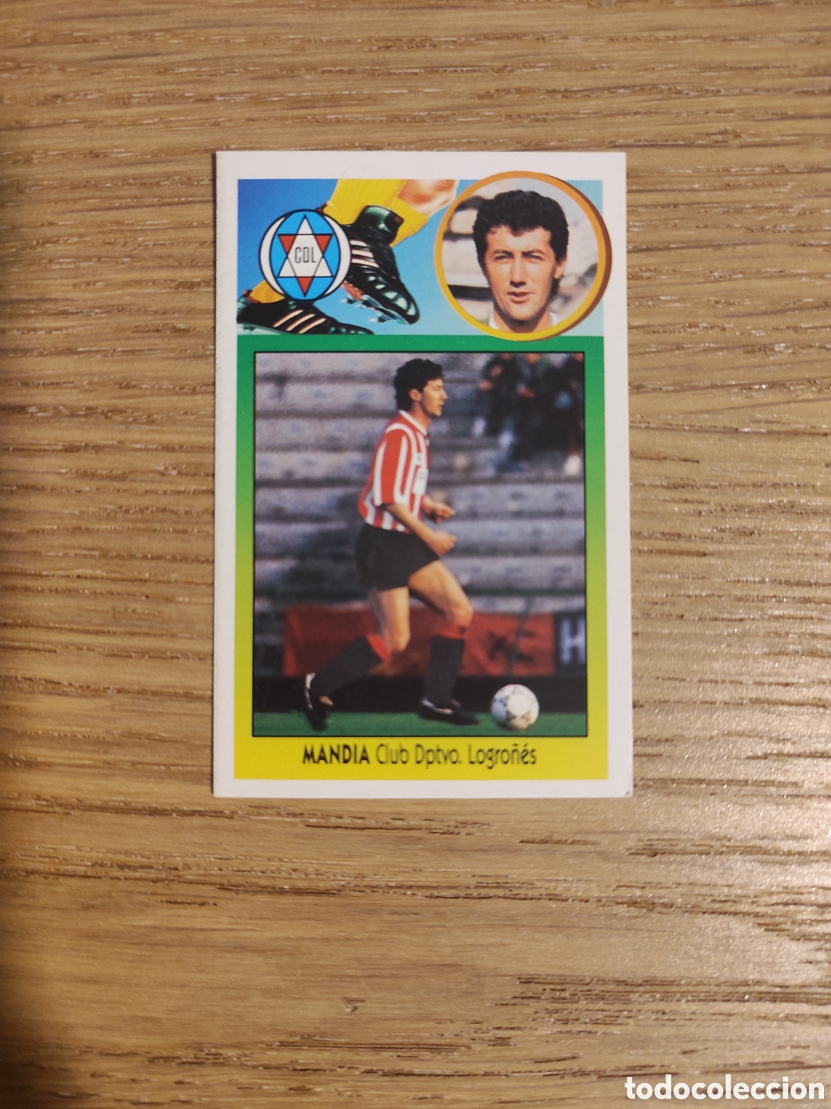 Cromos de Futebol: Mandi&aacute; Coloca Versi&oacute;n Liga Este 93 94 Logro&ntilde;&eacute;s Despegado