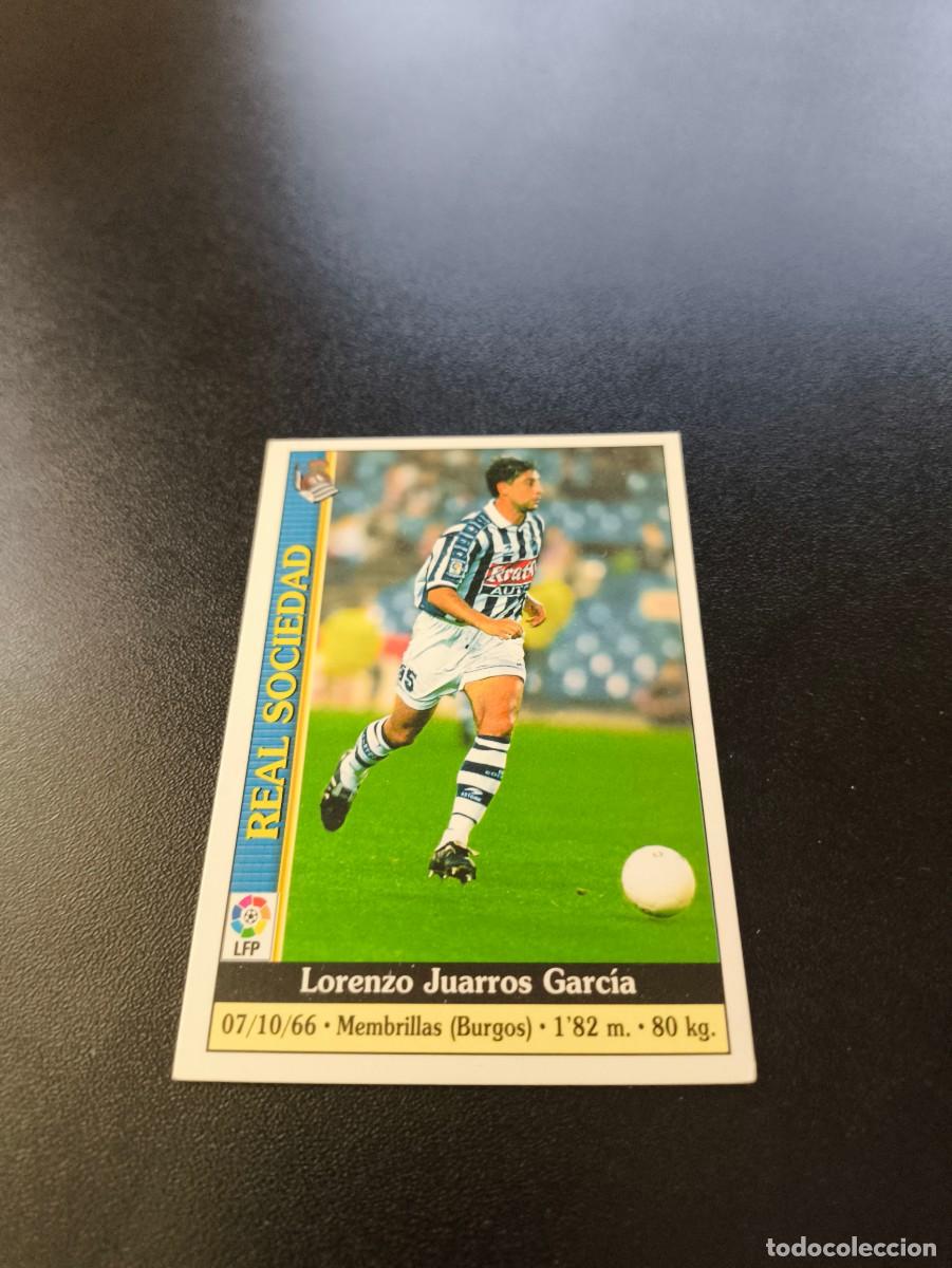 Cromos de Futebol: 169 L&oacute;ren REAL SOCIEDAD MUNDICROMO FICHAS LIGA 1999 2000 99 00 NO PANINI ESTE