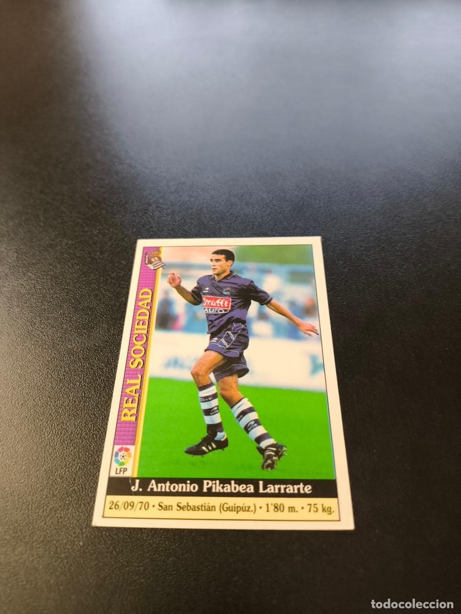 Cromos de Futebol: 170 Pikabea REAL SOCIEDAD MUNDICROMO FICHAS LIGA 1999 2000 99 00 NO PANINI ESTE
