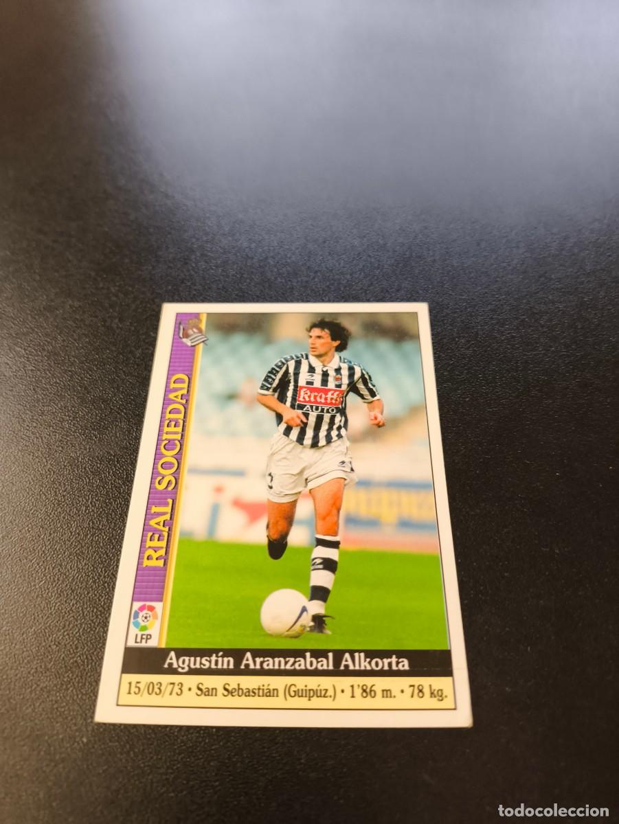 Cromos de Futebol: 171 Aranzabal REAL SOCIEDAD MUNDICROMO FICHAS LIGA 1999 2000 99 00 NO PANINI ESTE