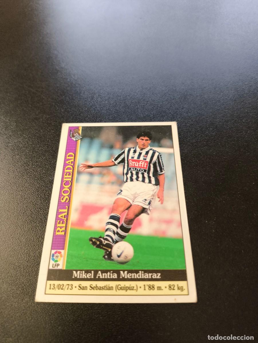 Cromos de Futebol: 174 Antia REAL SOCIEDAD MUNDICROMO FICHAS LIGA 1999 2000 99 00 NO PANINI ESTE