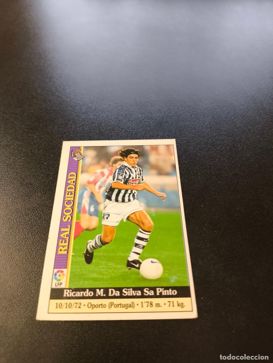 Cromos de F&uacute;tbol: 179 Sa Pinto REAL SOCIEDAD MUNDICROMO FICHAS LIGA 1999 2000 99 00 NO PANINI ESTE