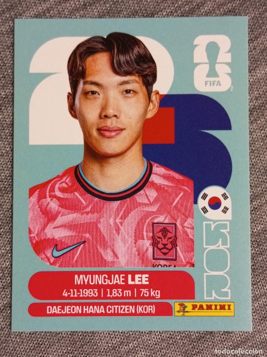 Cromos de F&uacute;tbol: LEE KOR 9 STICKER MUNDIAL 2026 PANINI FIFA WORLD CUP NUEVO