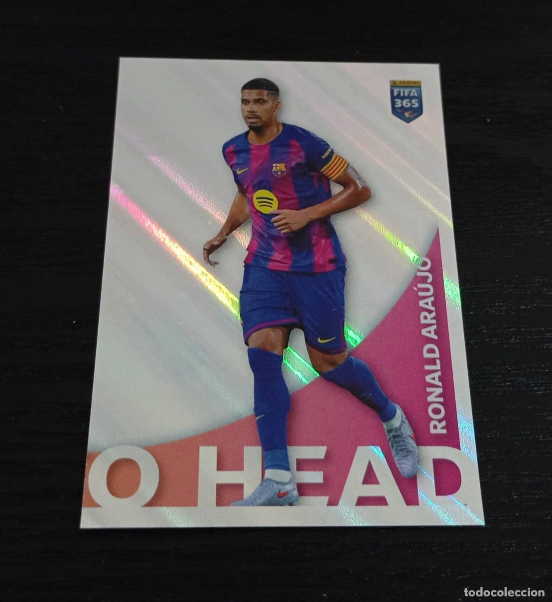 Cromos de F&uacute;tbol: -PANINI FIFA 365 2026 : 354 ARAUJO ( BARCELONA ) -- HEAD TO HEAD --