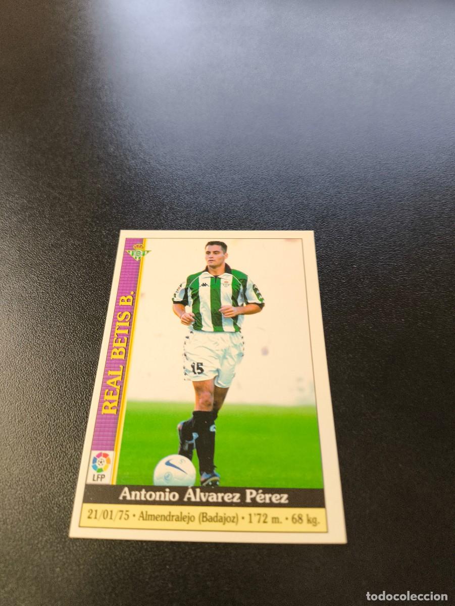 Cromos de F&uacute;tbol: 192 Ito REAL BETIS MUNDICROMO FICHAS LIGA 1999 2000 99 00 NO PANINI ESTE