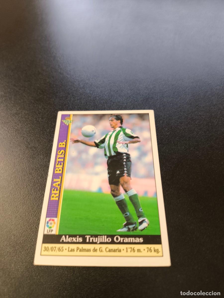Cromos de F&uacute;tbol: 193 Alexis REAL BETIS MUNDICROMO FICHAS LIGA 1999 2000 99 00 NO PANINI ESTE