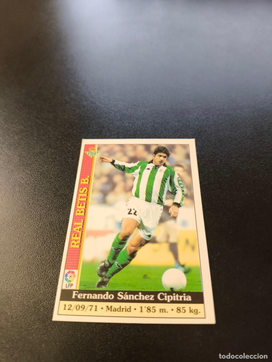 Cromos de F&uacute;tbol: 194 Fernando BAJA REAL BETIS MUNDICROMO FICHAS LIGA 1999 2000 99 00 NO PANINI ESTE