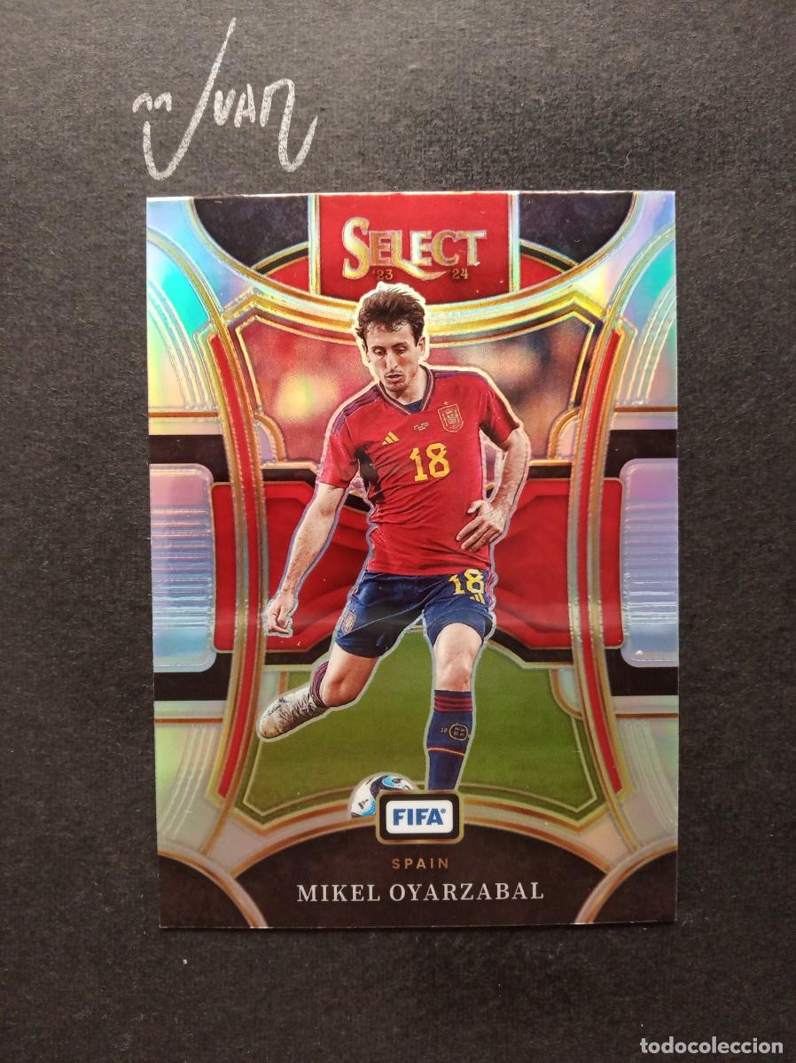 Cromos de Futebol: 119 SILVER PRIZM MIKEL OYARZABAL ESPA&Ntilde;A REAL SOCIEDAD ⚽ PANINI &reg; SELECT FIFA 2023 2024 23 24 NUEVO
