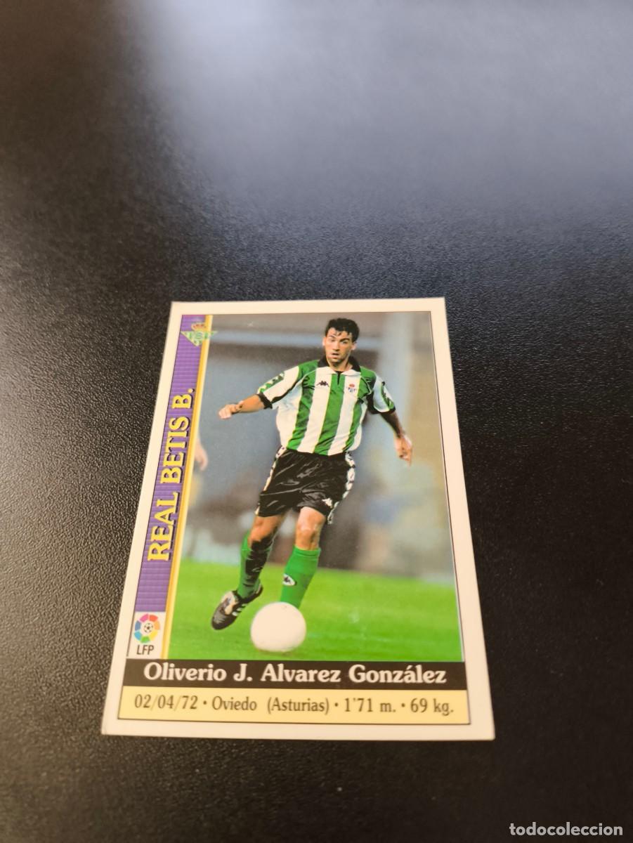 Football Stickers: 197 Oli REAL BETIS MUNDICROMO FICHAS LIGA 1999 2000 99 00 NO PANINI ESTE